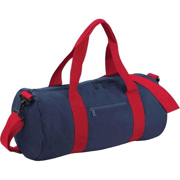 Bagbase - Borsa Da Viaggio "Original"", 20L RW9387 (Taglia Unica) (Blu Scuro/Rosso)"-image