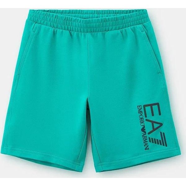 Pantaloncini Emporio Armani EA7 Turchese Uomo 902047-4R736-26083 Taglia 52-image