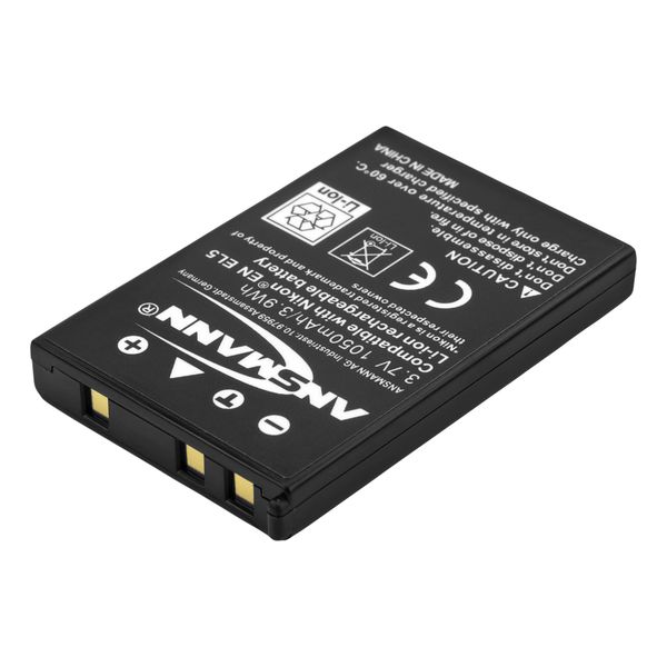 Ansmann A-Nik It El 5 Batteria Di Ricambio Per Fotocamere Digitali Agli Ioni Di Litio Per Fotocamere Digitali Nikon-image