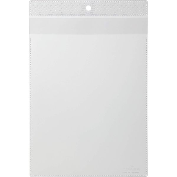Durable Busta Porta Avvisi Con Foro Per Affissione A5, 10 Pezzi, Trasparente, 230619-image