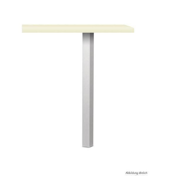 Base Quadrata Naber Kreta In Alluminio. Altezza Della Gamba Di Supporto, Acciaio Inox In Colore 870 Mm - Elemento Di Supporto/Supporto-image