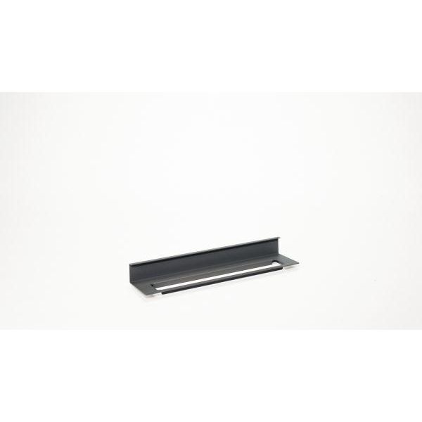 Linero Mosaiq Porta Asciugamani Inferiore 350 X 77 X 46 Mm Nero Grafite / Porta Asciugamani / Ringhiera Porta Asciugamani / Ringhiera / KesseböHmer-image