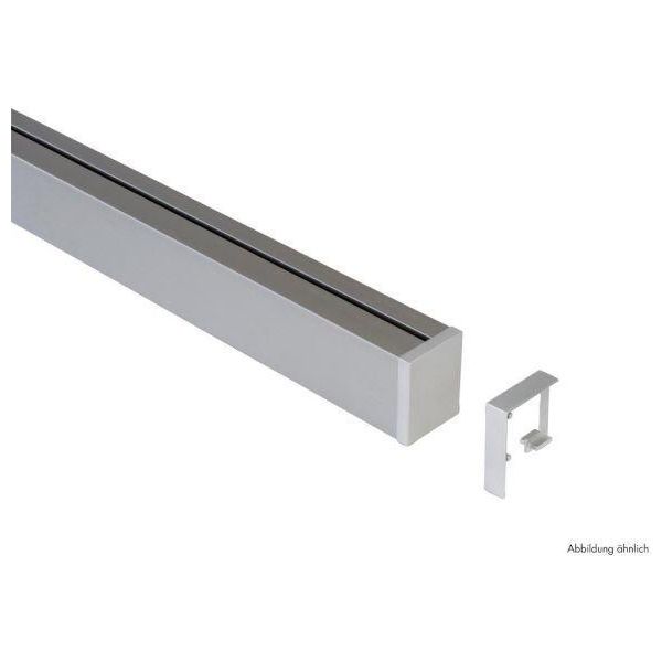 Profilo A Parete KesseböHmer Linero Mosaiq - Aspetto Acciaio Inox, Lunghezza 1200 Mm-image