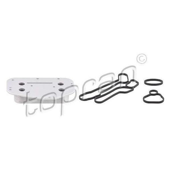 Topran 208 824 - Radiatore Olio Oe 55355603 Per 159 (939), Croma, Zafira Tourer C, Zafira B, Mokka X (J13), Meriva (X03), Insignia A (G09), Corsa E (X15), Corsa D (S07), Astra J, Astra H-image