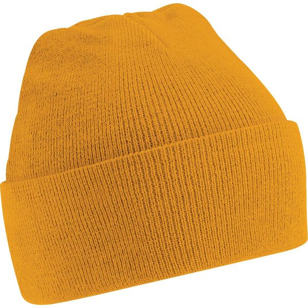 Cappello / Berretto Beechfield Unisex In Maglia, Extra Morbido RW210 (Taglia Unica) (Senape)-image