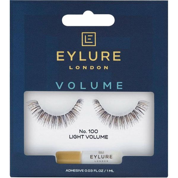 Eylure Volume Ciglia Artificiali Con Colla Ad Effetto Infoltente N. 100-image