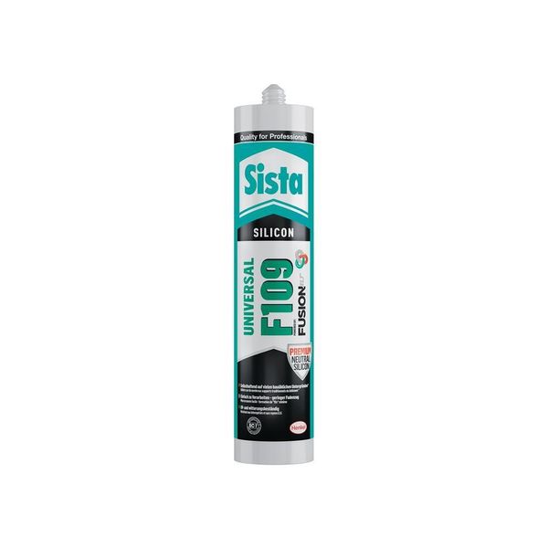 Sigillante Siliconico F109 Fusion Trasparente Cartuccia Da 300 Ml Sista-image
