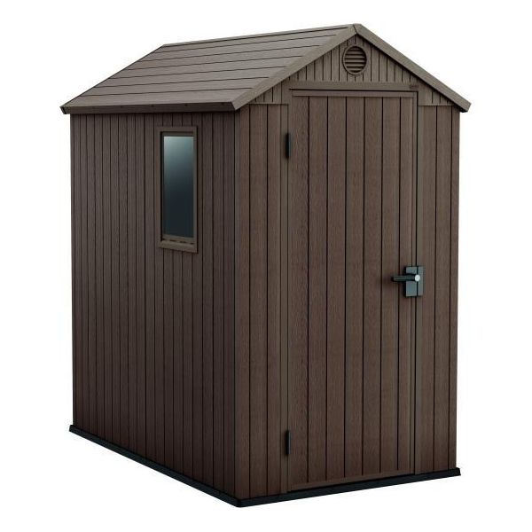 Casetta Da Giardino Keter Darwin 4X6 - 126 X 185 X 205 Cm - Marrone-image