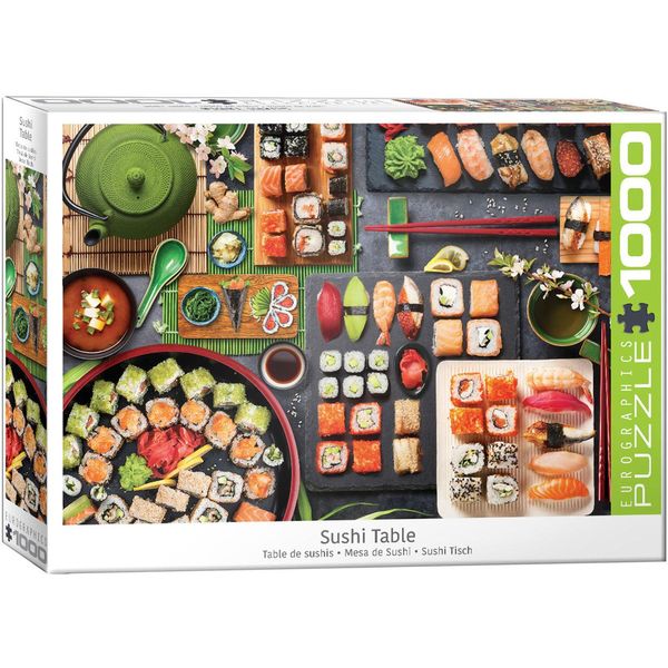 Puzzle Da 1000 Pezzi - Puzzle - Sushi Japanese Delicacies + Set Deluxe Di 3 Accessori Per Il Puzzle-image
