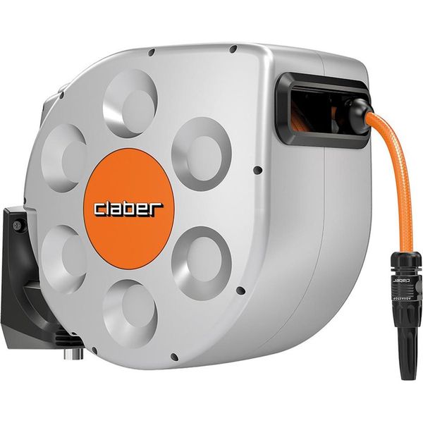 Claber Scatola Portagomma Da Parete 20M Rotoroll Evolution-image