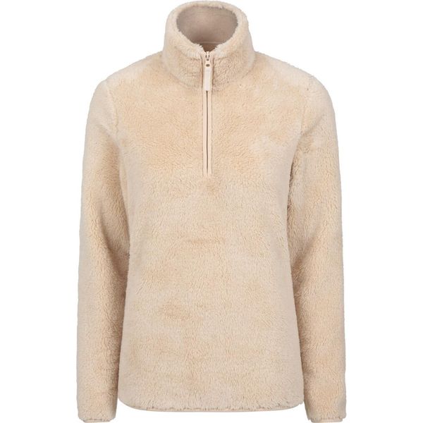 Mountain Warehouse - Top In Pile Con Zip Corta Da Donna MW1463 (44 It) (Beige)-image