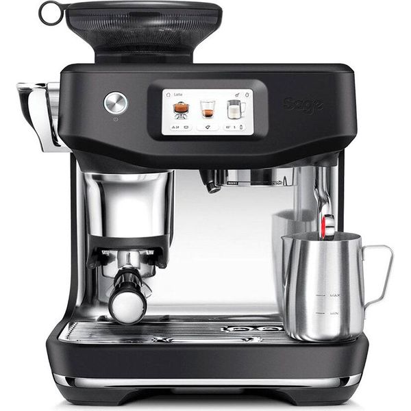 Macchina Per Caffè Espresso Sage - Barista Impress Touch Nero Opaco P-image