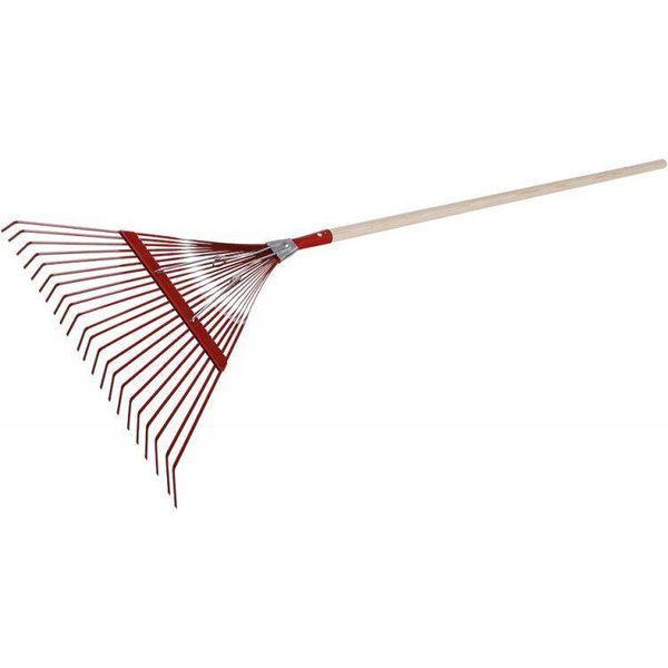 Rastrello Svedese In Metallo, Con Manico Da 160 Cm-image