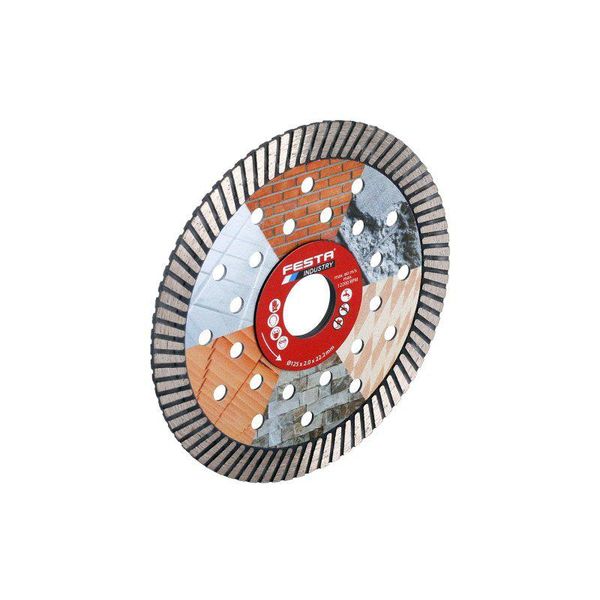 Disco Diamantato 230X2,6X22,2Mm Turbo Extreme Festa Industry-image