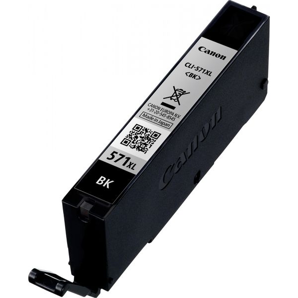 Canon CLI-571BK Xl - 11 Ml - Alta Resa - Nero - Originale - Contenitore D'inchiostro-image
