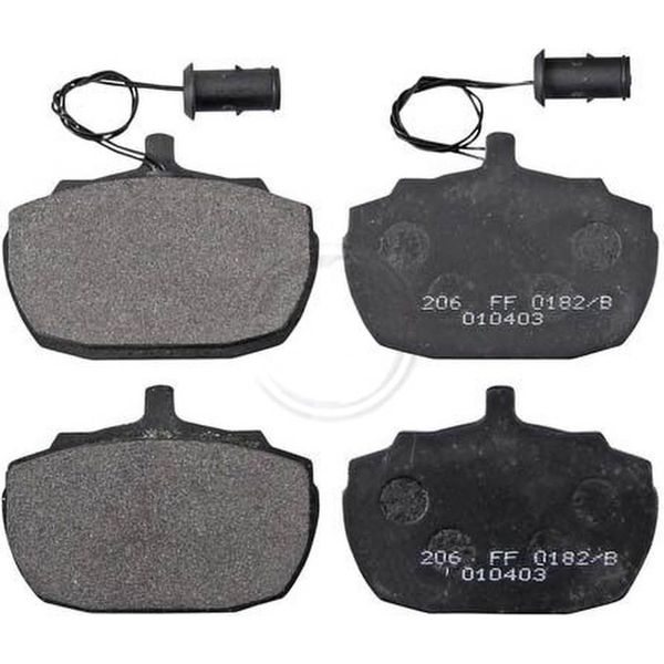 Set Di Pastiglie Freno Anteriori A.B.S. Per Austin Ambassador Hatchback 36581-image