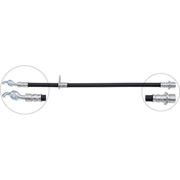 Tubo Freno 400 Mm Inn M10X1,0 Banjo 10,0 Mm A.B.S. Per Toyota MR2-image