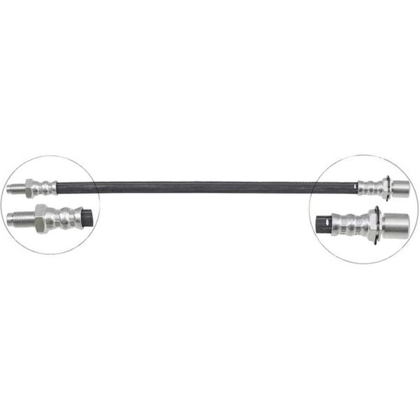 Tubo Freno 347 Mm Out M10X1.0 Inn M10X1.0 A.B.S. Per Toyota Land, Tra Gli Altri-image