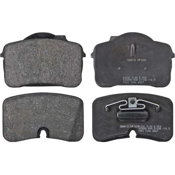 Set Di Pastiglie Freno Anteriori A.B.S. Per Audi A4 Avant (8D5, B5) 36813-image