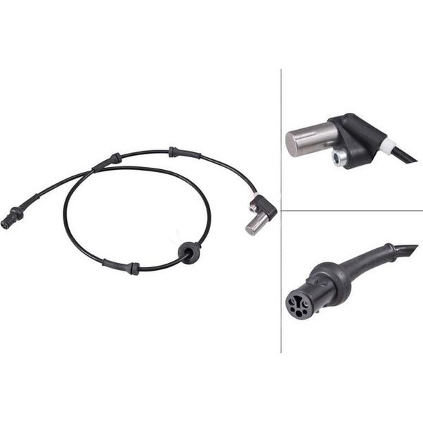 Sensore Abs A.B.S. Per Velocità Ruota Per Saab 9000 Hatchback 30118-image