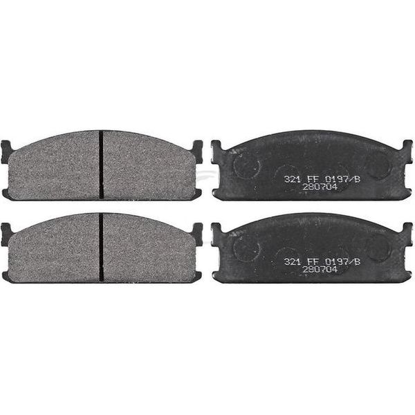 Set Di Pastiglie Freno Anteriori A.B.S. Per Furgone Isuzu Midi I 36593-image