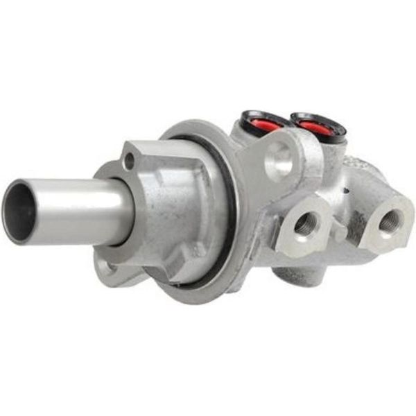 Cilindro Principale Del Freno Ø 22,2 Mm 2X M10X1,0 2 Raccordi In Alluminio A.B.S. Per Fiat Punto E Altri Modelli-image