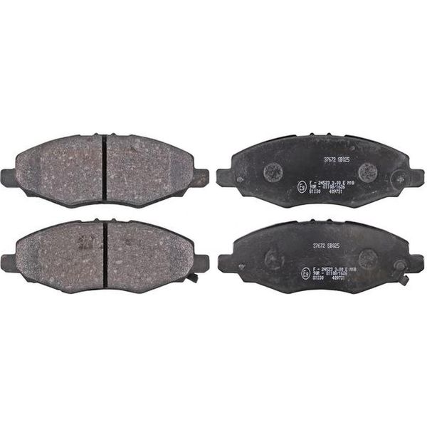 Set Di Pastiglie Freno Anteriori A.B.S. Per Toyota Hilux Iii Pick-Up (TGN1, GGN2, GGN1, KUN2, KUN1) 37672-image
