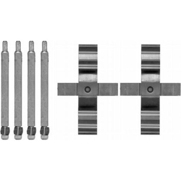Hella 8DZ 355 204-261 Kit Di Accessori Per Pastiglie Del Freno A Disco Posteriore Adatto A MERCEDES-BENZ Classe M (W163)-image