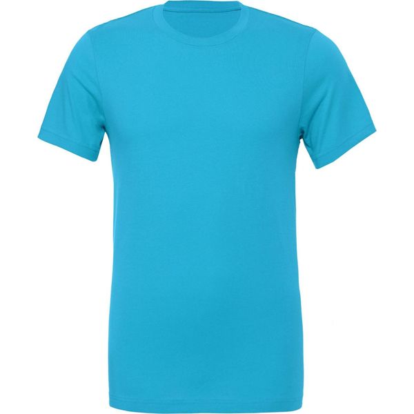 Bella + Canvas - T-Shirt Uomo/Donna Unisex Manica Corta BC5391 (L) (Blu Acqua)-image