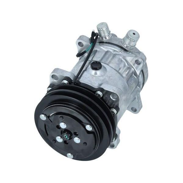Compressore Aria Condizionata Con Doppia Puleggia 132Mm Con Anello Di Tenuta Nrf Per Volvo-image