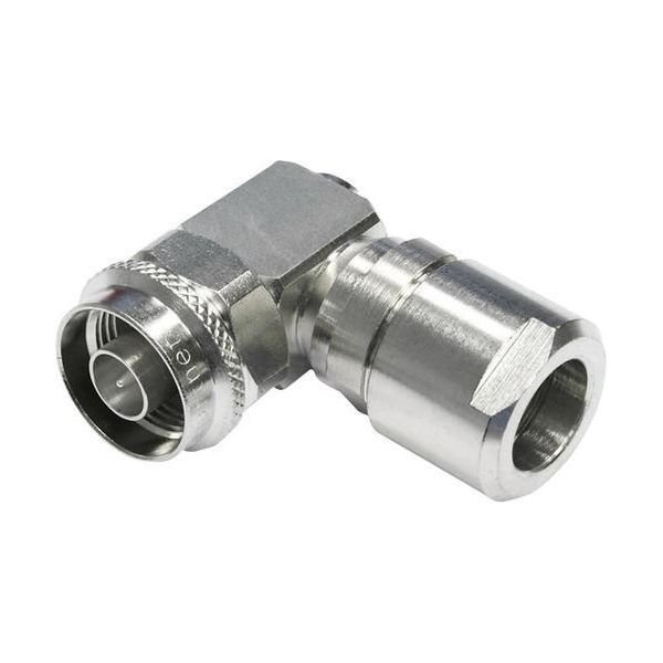 Connettore Angolato Per Cavo Coassiale N TelegäRtner G1 / G5, 50 Ohm Gruppo Di Cavi: G1 (RG-58C/U), G5 (RG-223/U), Rg 141 A/U (J01020C0122)-image