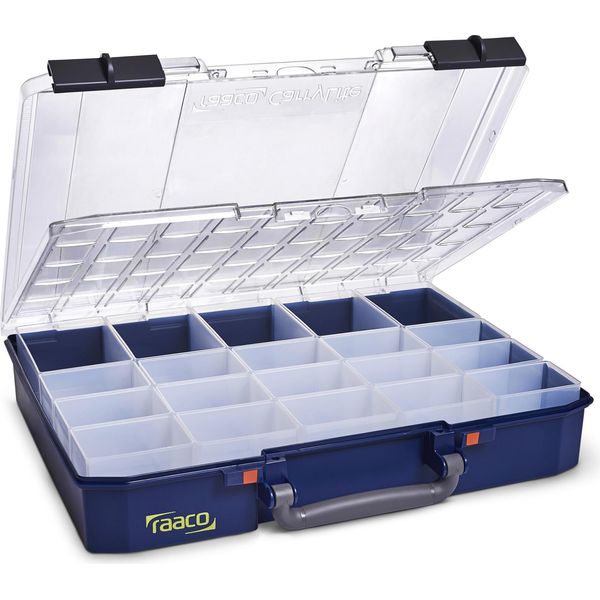 Raaco Carrylite 80 5X10-20/Dlu Blu Policarbonato (Pc), Polipropilene (Pp)-image