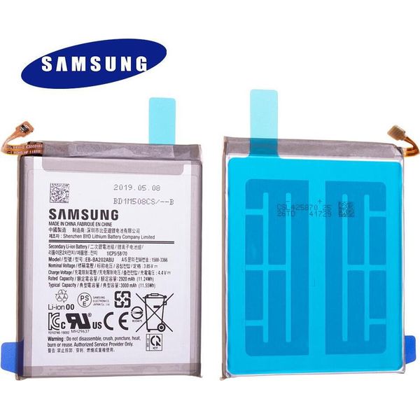 Batteria Originale Samsung Galaxy A20E A202F GH82-20188A / EB-BA202ABU 3000 Mah-image