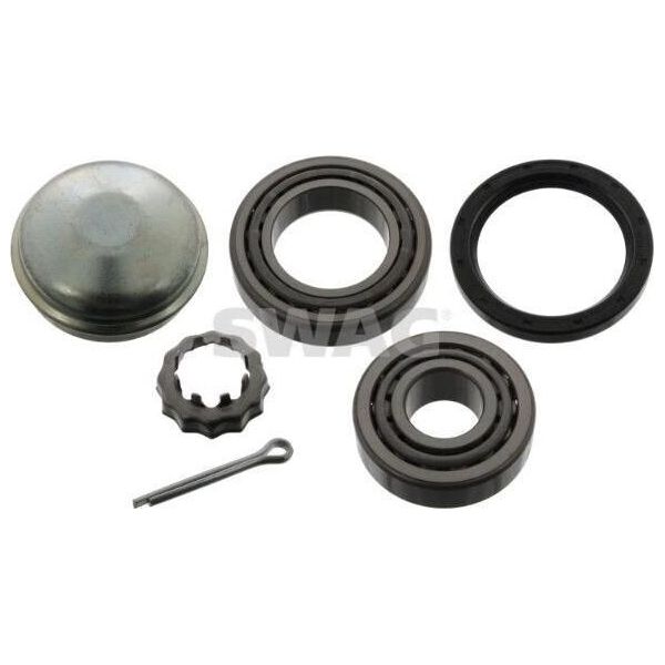 Swag Set Cuscinetti Ruota Posteriore Sinistra Posteriore Destra Per Vw Caddy I Pickup (14) Cuscinetto A Rulli Conici 30 85 0008-image