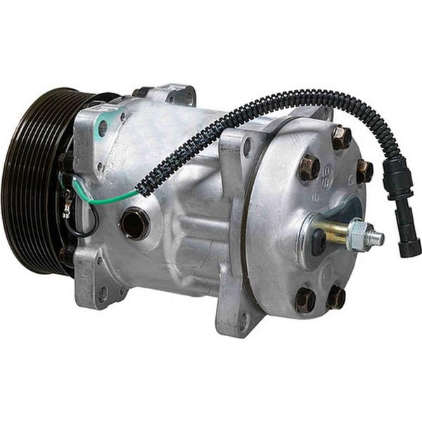 Compressore Climatizzatore 24 V Ø 119 Mm Mahle Adatto, Tra L'altro, Per Man Tgm-image