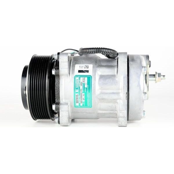 Compressore Climatizzatore Compressione Refrigerante 24 V Ø 119 Mm Mahle Per, Tra Gli Altri, Daf Lf-image