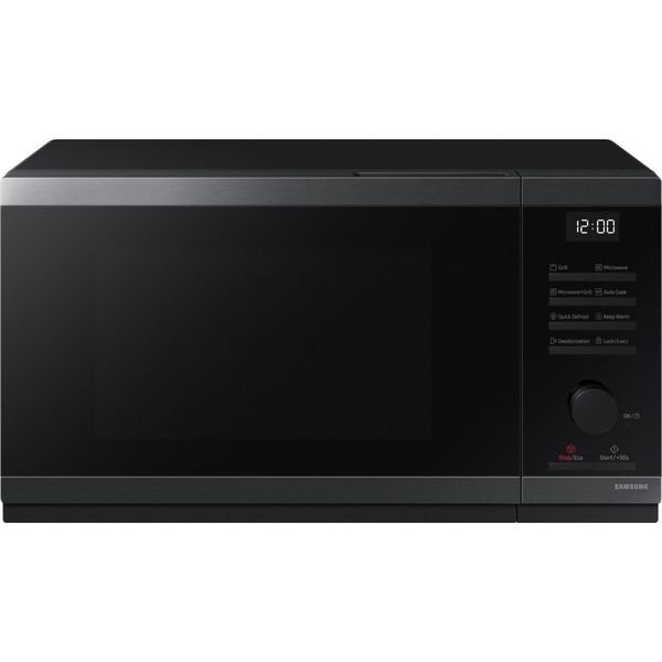 Samsung MG23DG4524AG Microonde Con Grill Superficie Piana 23 L 800 W Nero Acciaio Inox-image