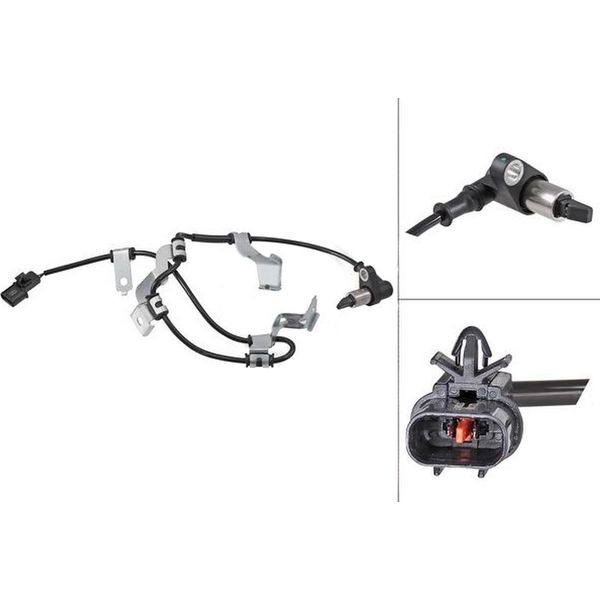 Sensore Abs Velocità Ruota Anteriore Destra Per Mitsubishi L 200 (K7T, K6T) 31903-image