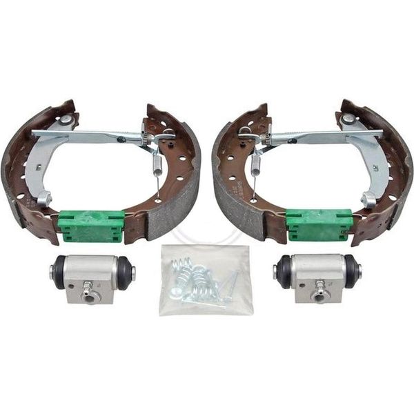 Set Freni A.B.S. Freno A Tamburo Posteriore Adatto Per Peugeot 206 Hatchback (2A/C) 111514-image