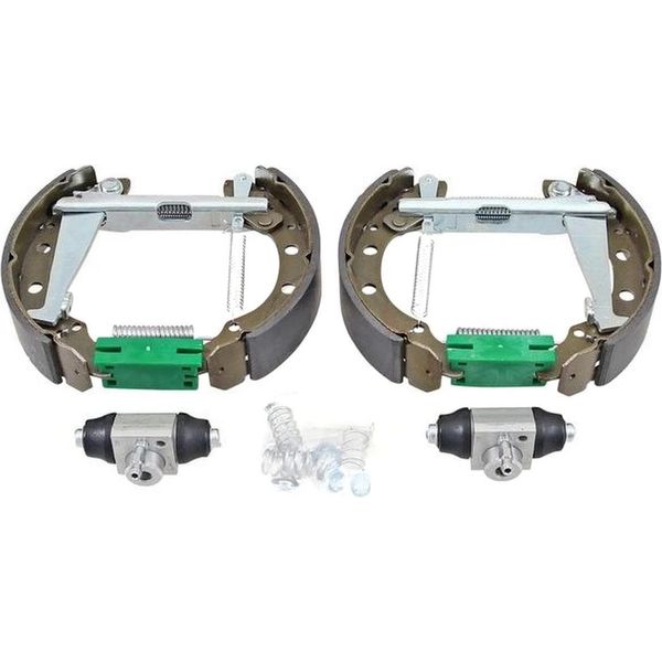Set Freni A.B.S. Freno A Tamburo Posteriore Per Furgone Vw Caddy Ii (9K9A) 111490-image