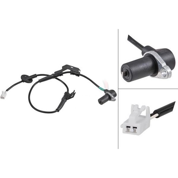 Sensore Velocità Ruota Sensore Passivo Cavo 700 Mm A.B.S. Per Hyundai Xg-image