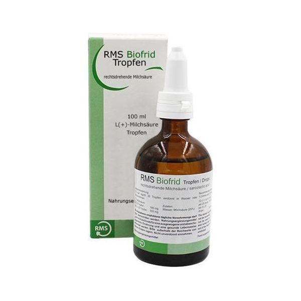 Rms Biofrid Acido Lattico Gocce Destrorotanti 100 Ml-image