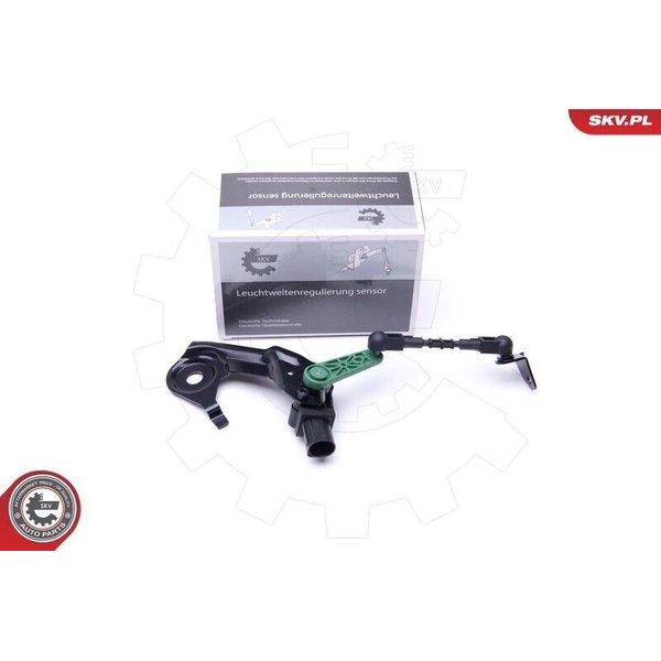 Esen Skv 17SKV428 Sensore Di Regolazione Della Profondità Dei Fari Per Audi A6 Avant (4G5, 4GD, C7) Posteriore Sinistro Luci Allo Xeno-image