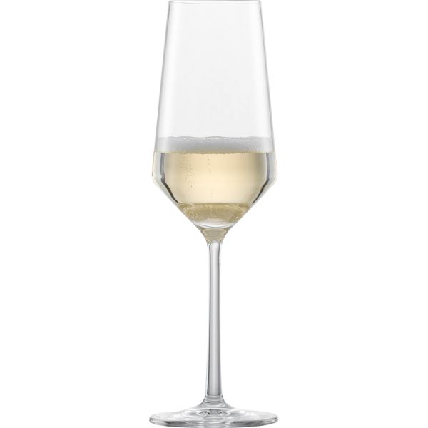 Zwiesel Glas Machinemade Champagner Pure 77 Mit Moussierpunkt (KT2) 122734-image