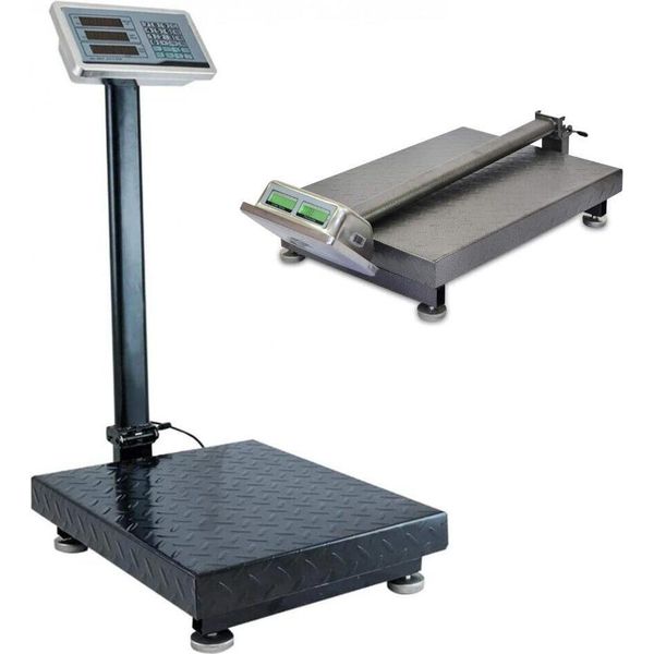 Bilancia Digitale Elettronica Professionale Da 300 Kg Con Display-image
