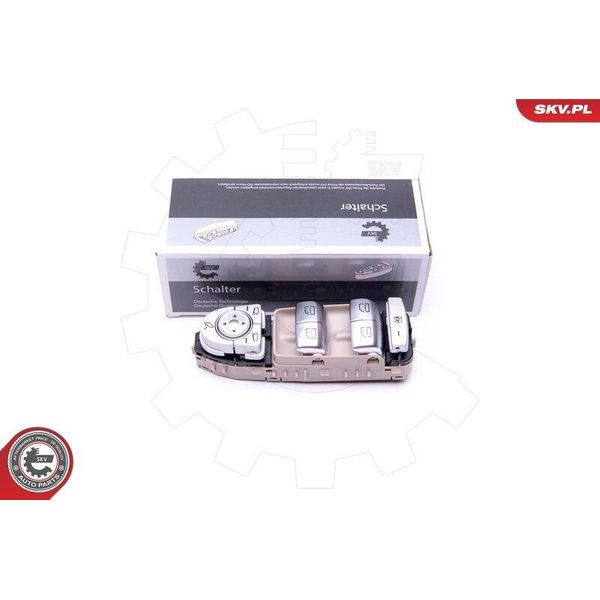 Esen Skv 37SKV051 Interruttore Del Regolatore Del Finestrino Adatto Per MERCEDES-BENZ Classe E Berlina (W213) Interruttore Del Regolatore Del Finestrino Anteriore-image