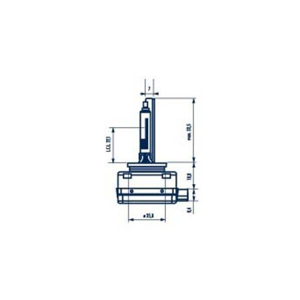 1X D1R Narva Lampadina Allo Xeno 85V Lampadina Del Faro Pk32D-3 Lampadina-image