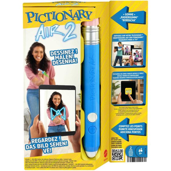 Giochi Mattel Pictionary Air 2, Gioco Per Famiglie, Sciarade-image