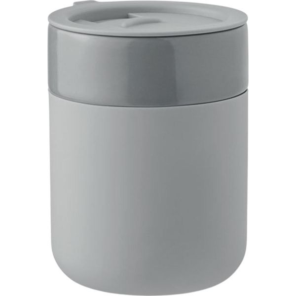 Midocean - Tazza Per Bere "Qeram"", Ceramica, 330Ml MO396 (Taglia Unica) (Grigio)"-image
