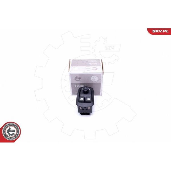 Esen Skv 37SKV103 Interruttore Alzacristalli Adatto Per Peugeot 206 Hatchback (2A/C) Interruttore Alzacristalli-image